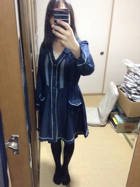 「axes femme（アクシーズファム）のアイテム（タンクトップ）」を使った、あめのさん（レディース・157cm）の春コーディネート