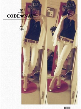 NnF★K15さん（レディース・167cm）の夏コーディネート