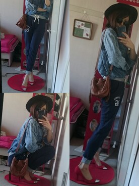 NnF★K15さん（レディース・167cm）の冬コーディネート