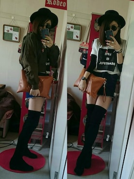 NnF★K15さん（レディース・167cm）の春コーディネート