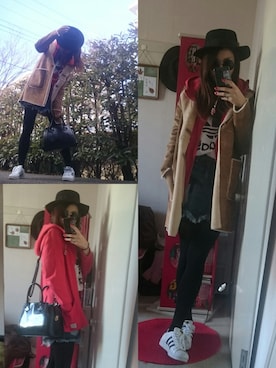 NnF★K15さん（レディース・167cm）の冬コーディネート