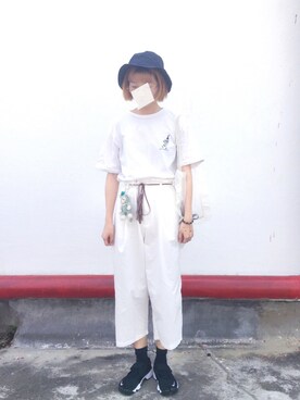 「written by（リトゥンバイ）のアイテム」を使った、キコさん（レディース・166cm）の夏コーディネート