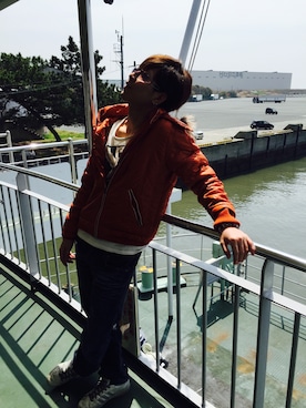 「aveil（アベイル）のアイテム」を使った、K.Wさん（メンズ・178cm）の夏コーディネート