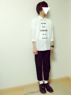 「BEAUTY&YOUTH UNITED ARROWS（ビューティーアンドユースユナイテッドアローズ）の＜G-SHOCK＞ DW-D5600P-1JF/腕時計（アナログ腕時計）」を使った、knstさん（メンズ・166cm）の春コーディネート
