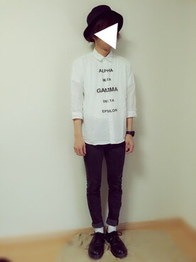 「BEAUTY&YOUTH UNITED ARROWS（ビューティーアンドユースユナイテッドアローズ）の＜G-SHOCK＞ DW-D5600P-1JF/腕時計（アナログ腕時計）」を使った、knstさん（メンズ・166cm）の春コーディネート