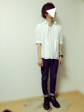「BEAUTY&YOUTH UNITED ARROWS（ビューティーアンドユースユナイテッドアローズ）の＜G-SHOCK＞ DW-D5600P-1JF/腕時計（アナログ腕時計）」を使った、knstさん（メンズ・166cm）の春コーディネート