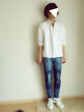 「Lee（リー）のアイテム（アクセサリー）」を使った、knstさん（メンズ・166cm）の夏コーディネート