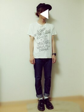 「BEAUTY&YOUTH UNITED ARROWS（ビューティーアンドユースユナイテッドアローズ）の＜G-SHOCK＞ DW-D5600P-1JF/腕時計（アナログ腕時計）」を使った、knstさん（メンズ・166cm）の夏コーディネート
