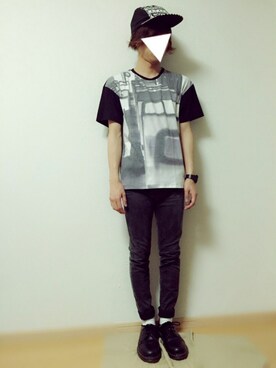 「BEAUTY&YOUTH UNITED ARROWS（ビューティーアンドユースユナイテッドアローズ）の＜G-SHOCK＞ DW-D5600P-1JF/腕時計（アナログ腕時計）」を使った、knstさん（メンズ・166cm）の夏コーディネート