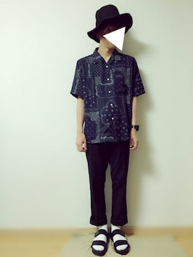 「BEAUTY&YOUTH UNITED ARROWS（ビューティーアンドユースユナイテッドアローズ）の＜G-SHOCK＞ DW-D5600P-1JF/腕時計（アナログ腕時計）」を使った、knstさん（メンズ・166cm）の夏コーディネート