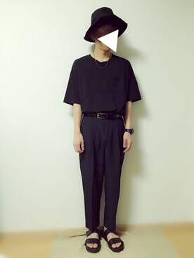 「BEAUTY&YOUTH UNITED ARROWS（ビューティーアンドユースユナイテッドアローズ）の＜G-SHOCK＞ DW-D5600P-1JF/腕時計（アナログ腕時計）」を使った、knstさん（メンズ・166cm）の夏コーディネート