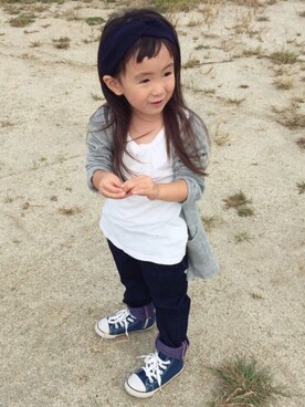 H...Hさん(キッズ・100cm)の秋コーディネート