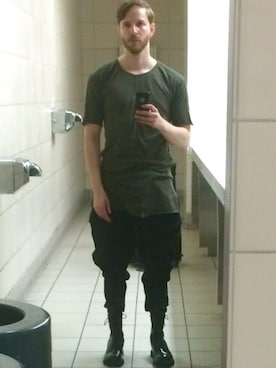「Daniel Patrick（ダニエルパトリック）のアイテム（トップス）」を使った、Resignさん（メンズ・175cm）の秋コーディネート