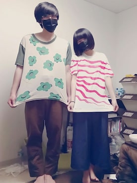 「カップルコーデ」｜軽トラ族さん（メンズ・174cm）の春コーディネート