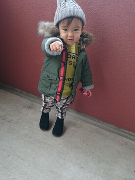 Haaa-Kunさん(キッズ・90cm)の秋コーディネート