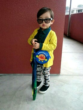 Haaa-Kunさん(キッズ・90cm)の春コーディネート