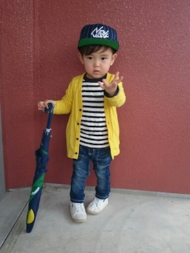 Haaa-Kunさん(キッズ・90cm)の春コーディネート