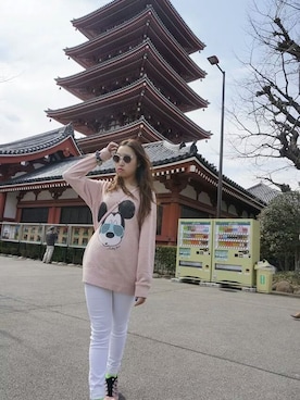「cotton on」｜「アイテム（スニーカー）」を使った、Yuenmely Michelleさん（メンズ・163cm）の夏コーディネート
