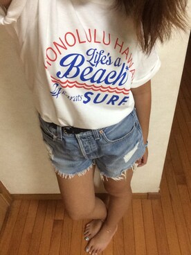 「surfgirl」｜M ! K A :)さん（レディース・150cm）の冬コーディネート
