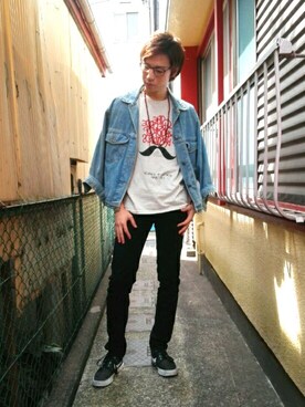 ヒゲtシャツ の人気ファッションコーディネート Wear