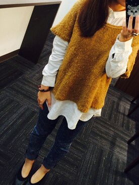 𖧧 ˒˒めんさん（レディース・153cm）の冬コーディネート