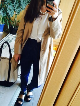 𖧧 ˒˒めんさん（レディース・153cm）の春コーディネート