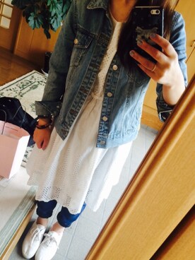 「Crisp」｜𖧧 ˒˒めんさん（レディース・153cm）の夏コーディネート