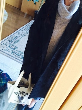 𖧧 ˒˒めんさん（レディース・153cm）の冬コーディネート