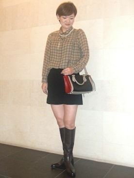 斎藤さん（レディース・170cm）の夏コーディネート