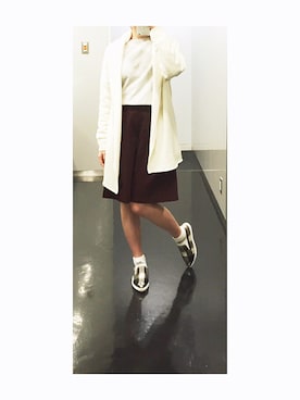 「スボーツミックス」｜「アイテム（その他アウター）」を使った、makiさん（レディース・166cm）の春コーディネート