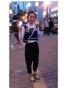 ちっちさん(レディース・163cm)の春コーディネート