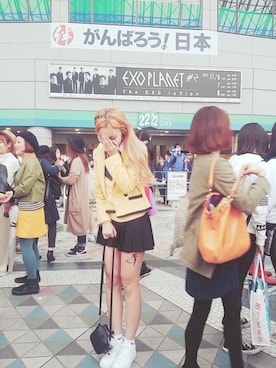 「yellow」｜hoさん（レディース・167cm）の秋コーディネート