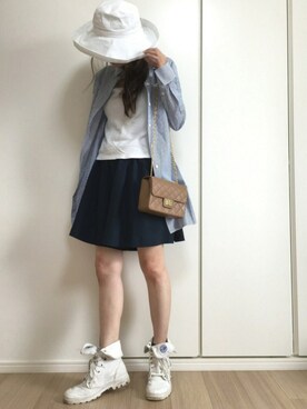 すずこさん(レディース・158cm)の夏コーディネート
