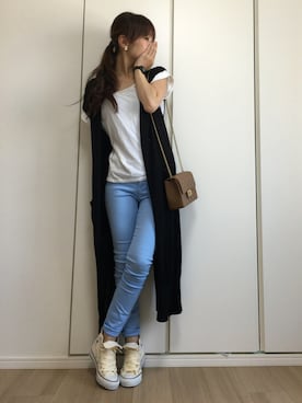 すずこさん（レディース・158cm）の秋コーディネート