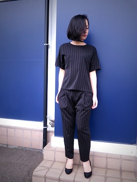 「yangany（ヤンガニー）のアイテム」を使った、mikiさん（レディース・157cm）の春コーディネート