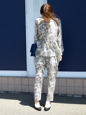 「ARCHI（アーキ）のアイテム」を使った、mikiさん（レディース・157cm）の春コーディネート