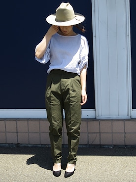 「ARCHI（アーキ）のアイテム」を使った、mikiさん（レディース・157cm）の春コーディネート