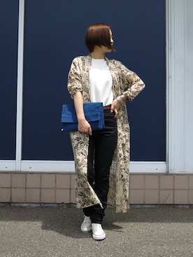 「ARCHI（アーキ）のアイテム」を使った、mikiさん（レディース・157cm）の春コーディネート