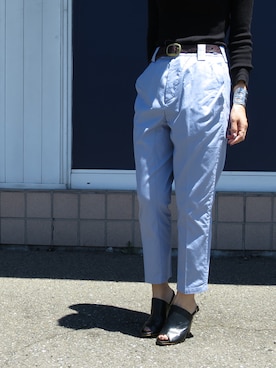 「 SALE」｜mikiさん（レディース・157cm）の夏コーディネート