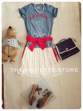 まめたすさんのコーディネート