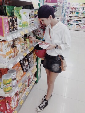 m_haaanさん（レディース・158cm）の夏コーディネート