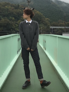 つぁんこさん（メンズ・180cm）の秋コーディネート