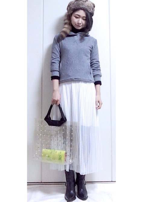 Mi503 Ca4laの帽子を使ったコーディネート Wear Mi503 Ca4laの帽子を使ったコーディネート Wear