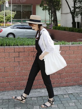 「オルチャンファッション」｜66ガールズさん（レディース・164cm）の春コーディネート