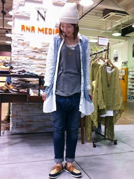 Kaoriさん（レディース・166cm）の春コーディネート