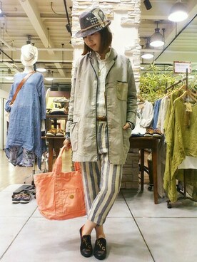 Kaoriさん（レディース・166cm）の春コーディネート