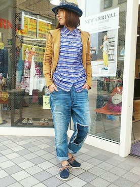 Kaoriさん(レディース・166cm)の春コーディネート