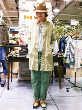 Kaoriさん（レディース・166cm）の春コーディネート