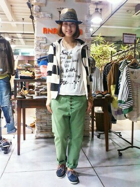 Kaoriさん（レディース・166cm）の春コーディネート