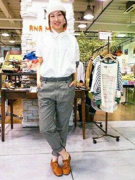 Kaoriさん（レディース・166cm）の春コーディネート